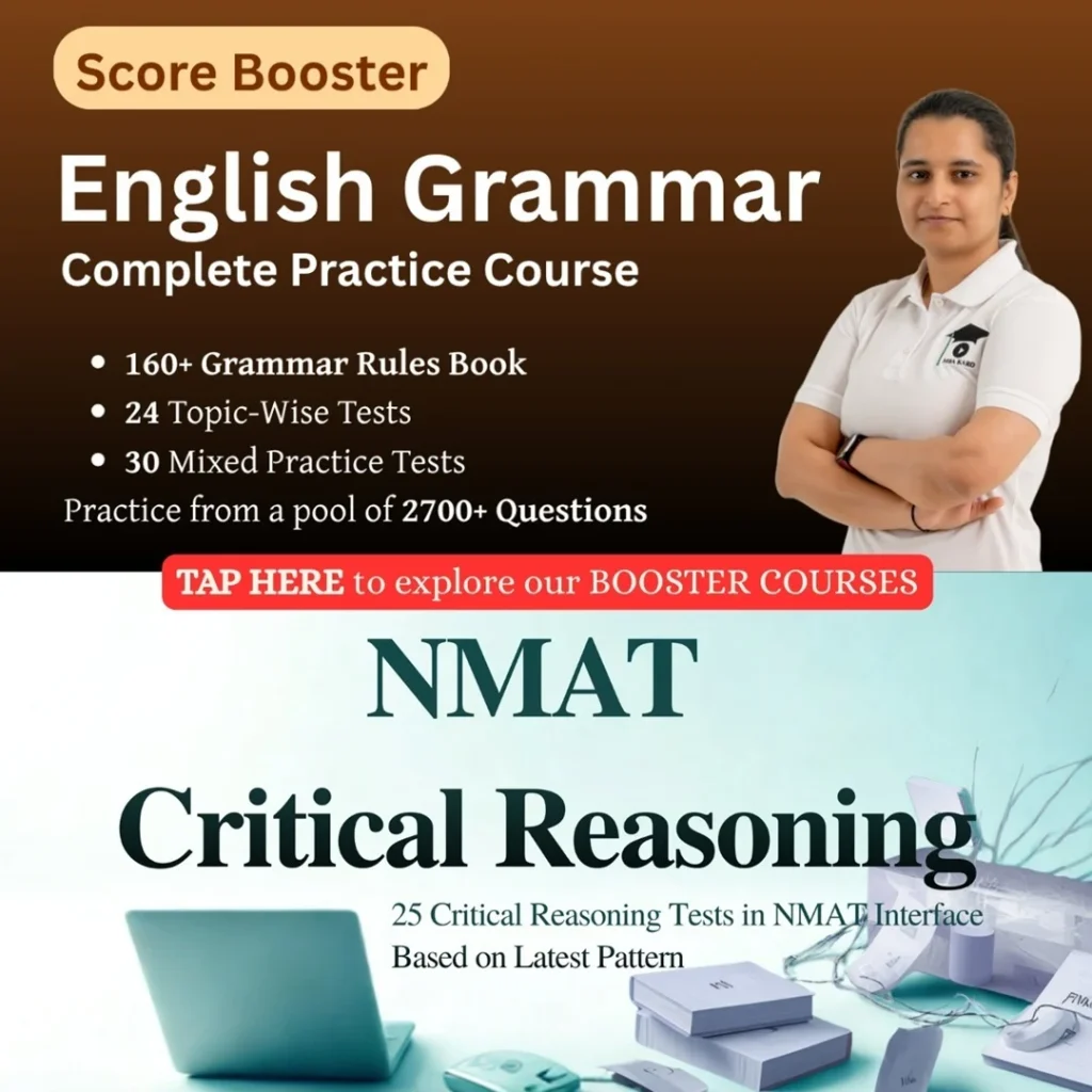 NMAT - English Booster Course MBA KARO