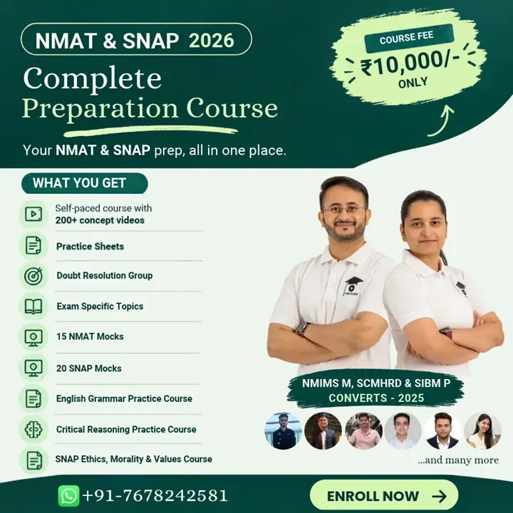 NMAT & SNAP MBA Karo